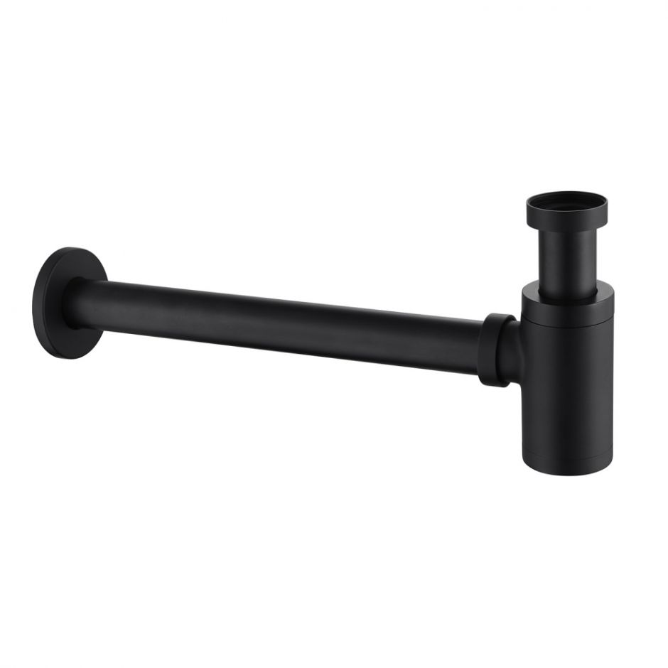 Изображение Сифон для раковины ABBER AF0030B черный матовый