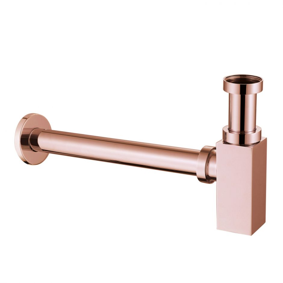 Изображение Сифон для раковины ABBER AF0031RG, розовое золото