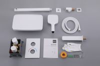 Душевая система ABBER Weiss Insel AF8050W скрытого монтажа с изливом, термостат, белый схема 2