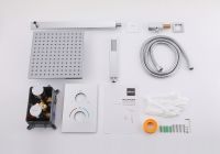 Душевая система ABBER Weiss Insel AF8051 скрытого монтажа без излива, термостат, хром схема 3 Душевая система ABBER Weiss Insel AF8051 скрытого монтажа без излива, термостат, хром схема 3