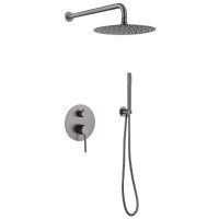 Душевая система ABBER Emotion AF8818NG скрытого монтажа без излива, никель схема 1