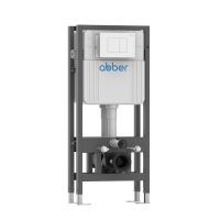 Инсталляция двойная самонесущая ABBER AC0106 для двух подвесных унитазов схема 1