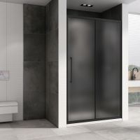 Душевая дверь ABBER Schwarzer Diamant AG30160BMH 160 см схема 3 Душевая дверь ABBER Schwarzer Diamant AG30160BMH 160 см схема 3