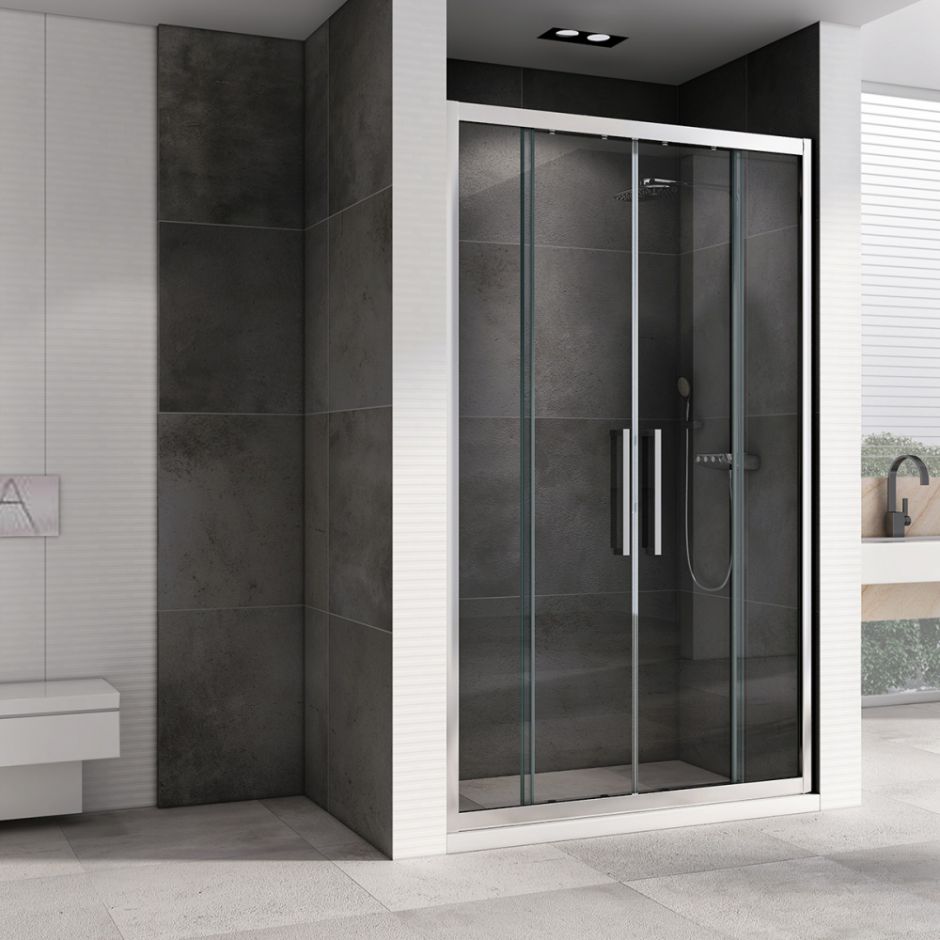 Душевая дверь ABBER Schwarzer Diamant AG33140H 140 см ФОТО