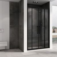 Душевая дверь ABBER Schwarzer Diamant AG33150BH 150 см схема 3