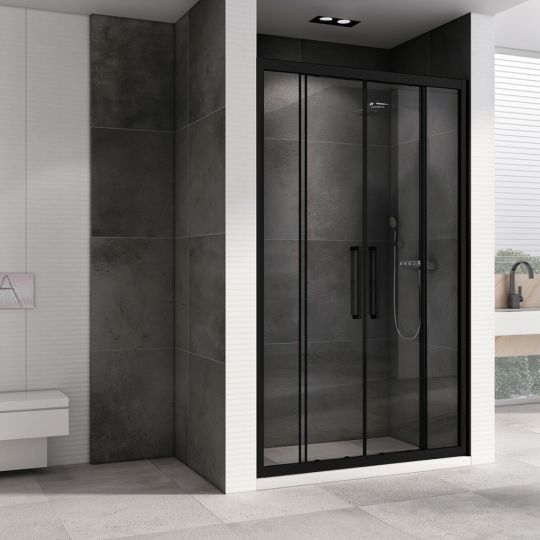 Душевая дверь ABBER Schwarzer Diamant AG33160BH 160 см схема 3