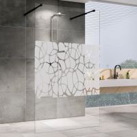 Душевая перегородка ABBER Immer Offen AG68100BF8 схема 1 Душевая перегородка ABBER Immer Offen AG68100BF8 схема 1