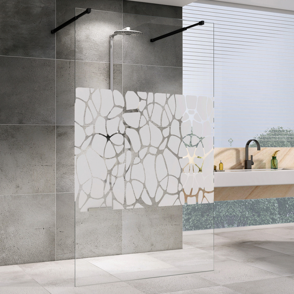 Душевая перегородка ABBER Immer Offen AG68100BF8 цена от 22 780 ₽ Фото Душевая перегородка ABBER Immer Offen AG68100BF8