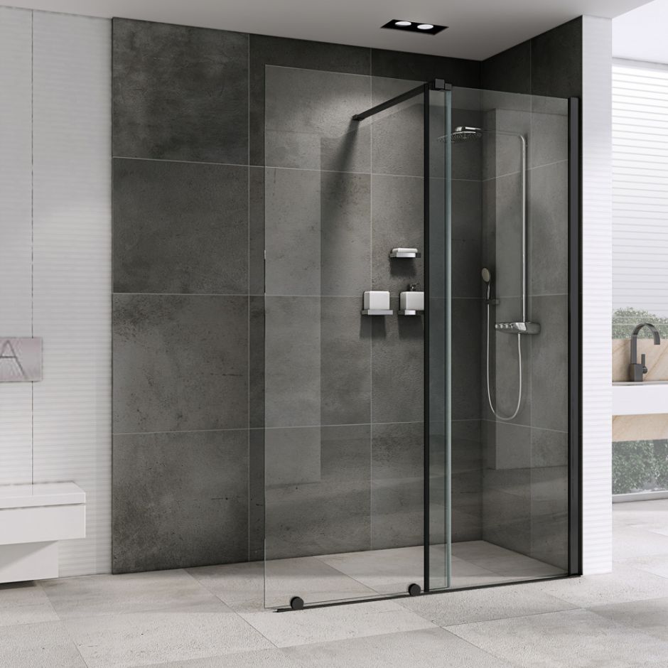 Душевая перегородка ABBER Komfort AG09120B ФОТО