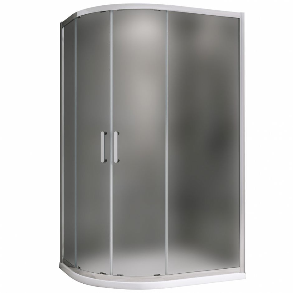 Изображение Душевой уголок ABBER Schwarzer Diamant AG01190M 100х90 см