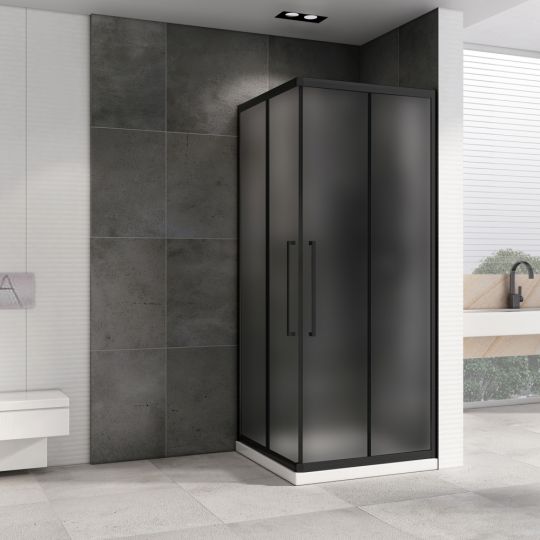 Душевой уголок ABBER Schwarzer Diamant AG02080BMH 80х80 см схема 3