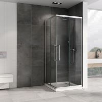 Душевой уголок ABBER Schwarzer Diamant AG02080H 80х80 см схема 3