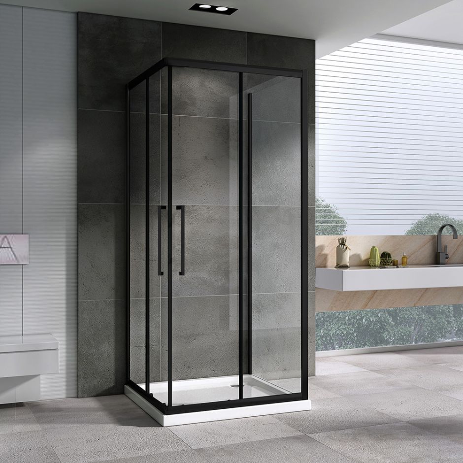 Душевой уголок ABBER Schwarzer Diamant AG02090BH-S90B 90х90 см ФОТО