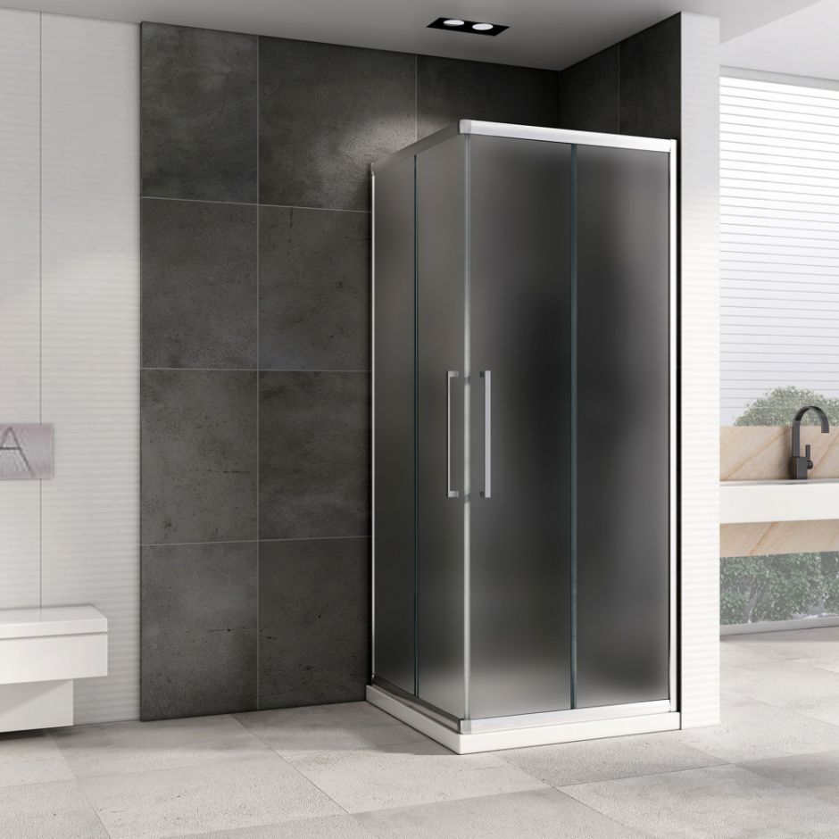 Душевой уголок ABBER Schwarzer Diamant AG02090MH 90х90 см ФОТО