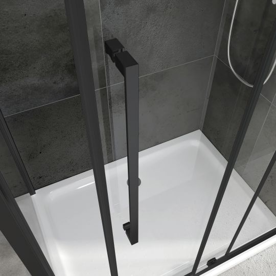 Душевой уголок ABBER Schwarzer Diamant AG30130BH-S100B-S100B 130х100 см схема 8