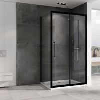 Душевой уголок ABBER Schwarzer Diamant AG30130BH-S80B 130х80 см схема 3