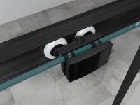 Душевой уголок ABBER Schwarzer Diamant AG30160BH-S50B 160х50 см схема 7