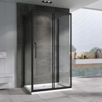 Душевой уголок ABBER Schwarzer Diamant AG30160BH-S70B-S70B 160х70 см схема 3