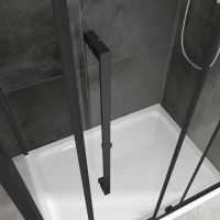 Душевой уголок ABBER Schwarzer Diamant AG30160BH-S75B 160х75 см схема 8