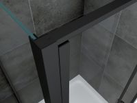 Душевой уголок ABBER Sonnenstrand AG04090B-S80B 90х80 см схема 7