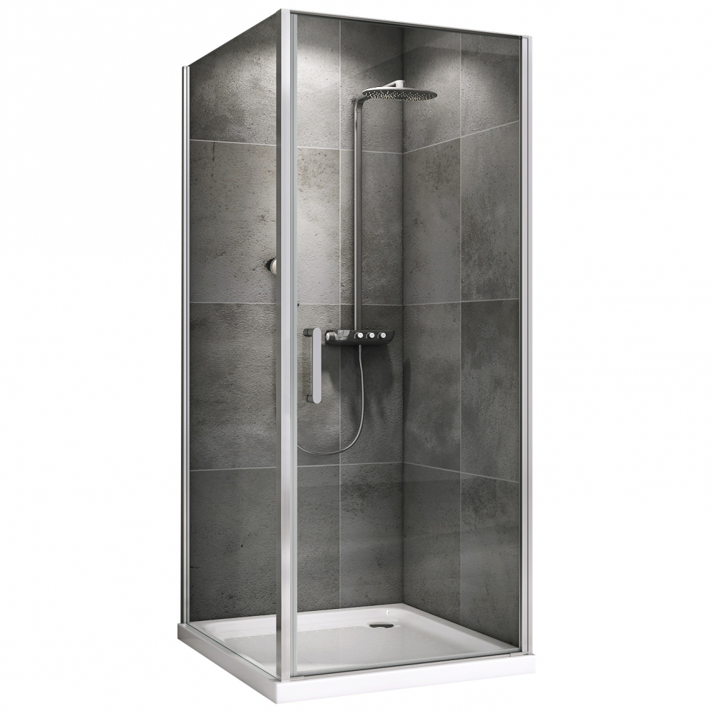 Душевой уголок ABBER Sonnenstrand AG04090-S90 90х90 см цена от 37 400 ₽ Фото Душевой уголок ABBER Sonnenstrand AG04090-S90 90х90 см