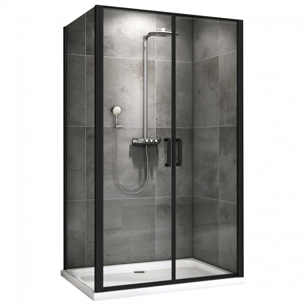 Душевой уголок ABBER Sonnenstrand AG04100BC-S100B 100х100 см цена от 42 840 ₽ Фото Душевой уголок ABBER Sonnenstrand AG04100BC-S100B 100х100 см