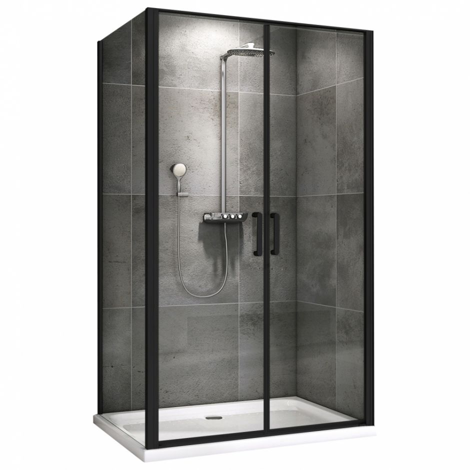 Душевой уголок ABBER Sonnenstrand AG04100BC-S75B 100х75 см