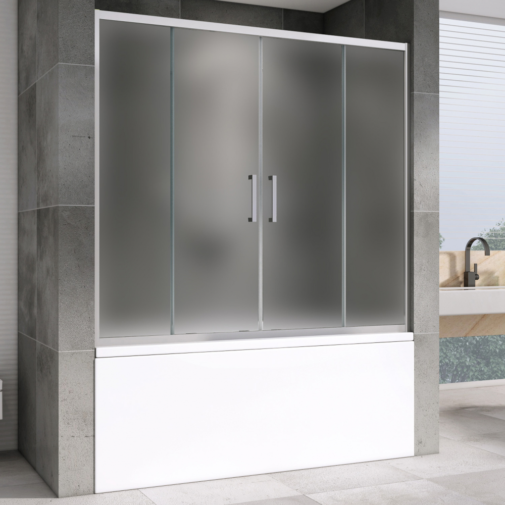 Шторка на ванну ABBER Schwarzer Diamant AG57160M цена от 26 350 ₽ Фото Шторка на ванну ABBER Schwarzer Diamant AG57160M