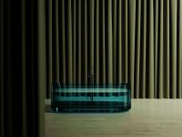 Прозрачная ванна ABBER Kristall AT9708Aquamarin бирюзовая схема 3