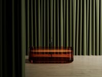 Прозрачная ванна ABBER Kristall AT9708Opal коричневая схема 3