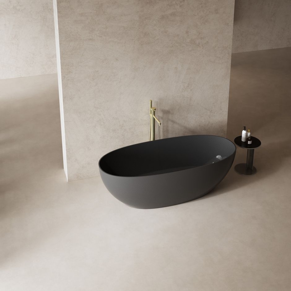 Изображение Карбоновая ванна ABBER Karbon AK9001-1.7 черная