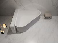 Акриловая ванна ABBER AB9446MW белая матовая схема 10