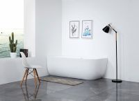 Акриловая ванна ABBER AB9315 L белая схема 10