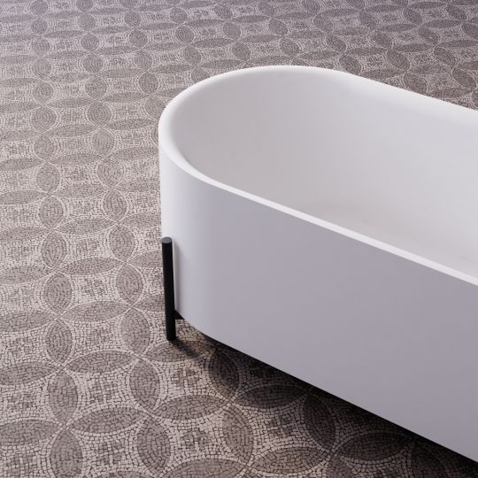 Акриловая ванна ABBER AB9443 белая схема 11