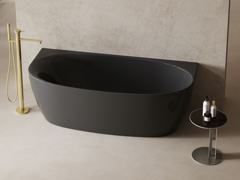 Карбоновая ванна ABBER Karbon AK9004 черная ФОТО