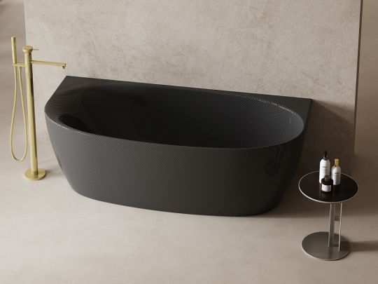 Карбоновая ванна ABBER Karbon AK9004 черная схема 3