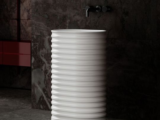 Раковина отдельностоящая ABBER Stein AS2550-H белая матовая схема 3 Раковина отдельностоящая ABBER Stein AS2550-H белая матовая схема 3