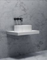 Раковина накладная ABBER Stein AS2655 белая матовая схема 3