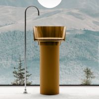 Раковина отдельностоящая прозрачная ABBER Kristall AT2702Vesuvian оливковая схема 1 Раковина отдельностоящая прозрачная ABBER Kristall AT2702Vesuvian оливковая схема 1