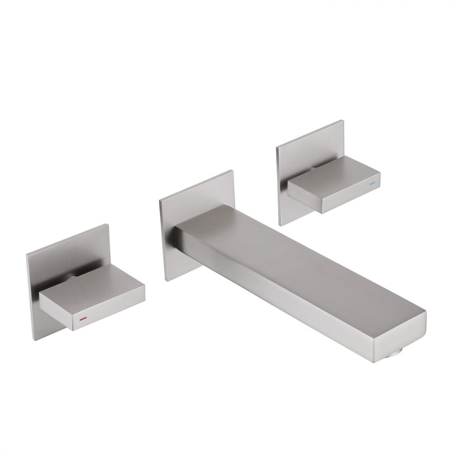 Смеситель ABBER Daheim AF82122SP для раковины скрытого монтажа, сатин