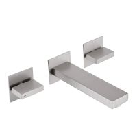 Смеситель ABBER Daheim AF82122SP для раковины скрытого монтажа, сатин схема 1