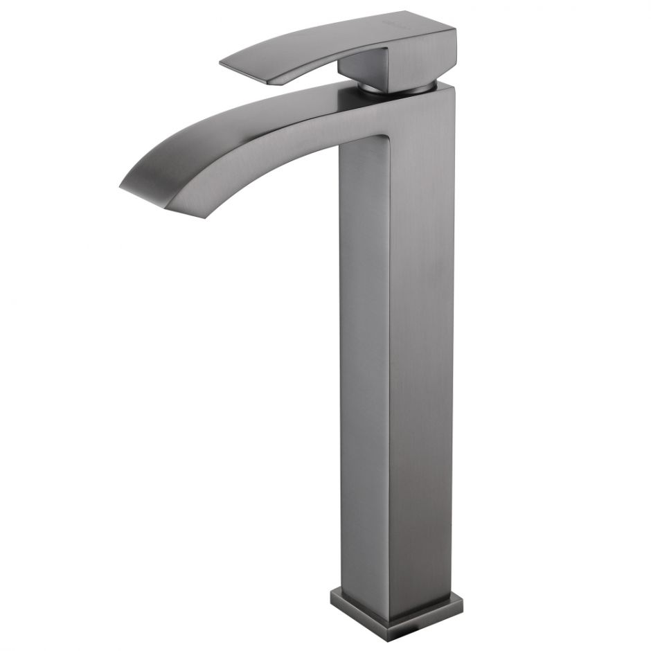 Изображение Смеситель ABBER Wasserfall AF8611NG для накладной раковины, никель