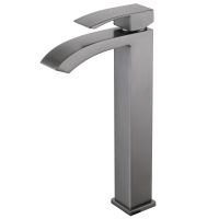 Смеситель ABBER Wasserfall AF8611NG для накладной раковины, никель схема 1