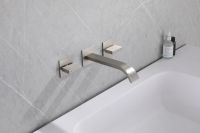 Смеситель ABBER Wasserfall AF8612SP для раковины скрытого монтажа, сатин схема 3