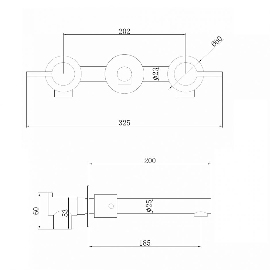Смеситель ABBER Emotion AF88121NG скрытого монтажа для раковины, никель ФОТО