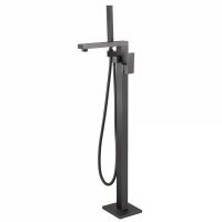 Смеситель ABBER Daheim AF8215NG напольный, никель схема 1