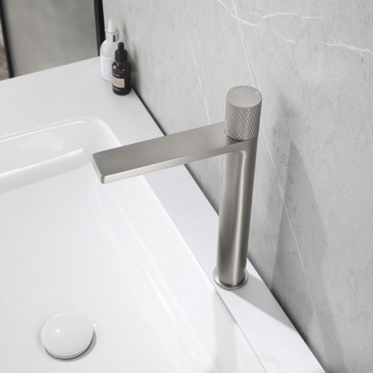 Смеситель ABBER Rund AF8711SP для накладной раковины, сатин схема 3