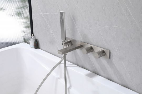 Смеситель ABBER Rund AF8730SP для ванны скрытого монтажа, сатин схема 4