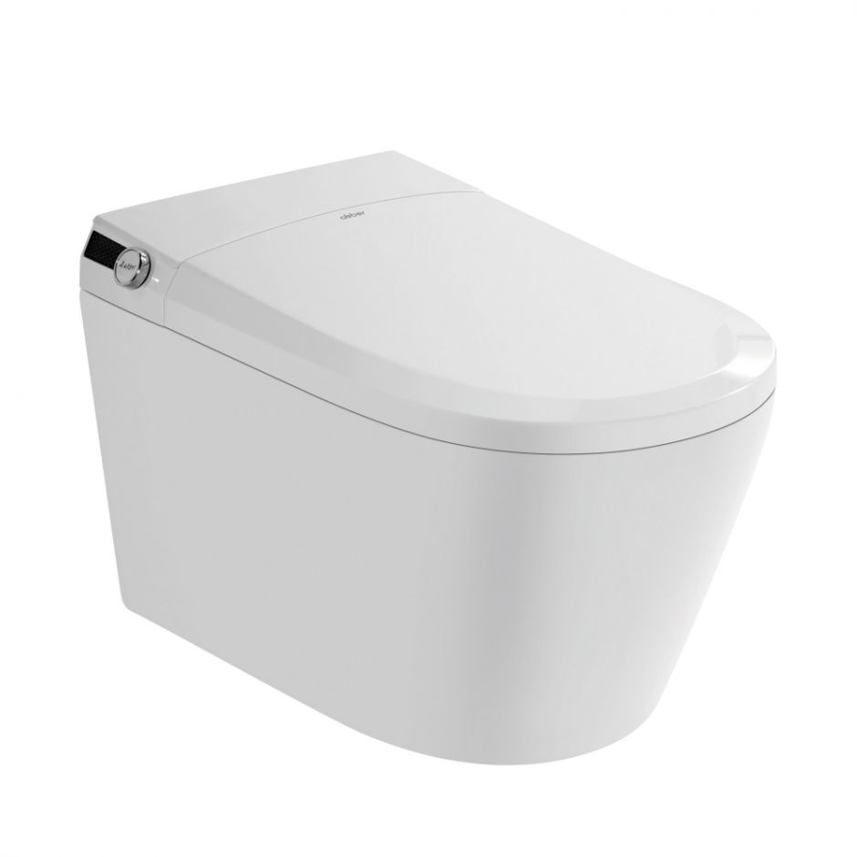 Изображение Электронный унитаз-биде ABBER Bequem AC1119S подвесной белый