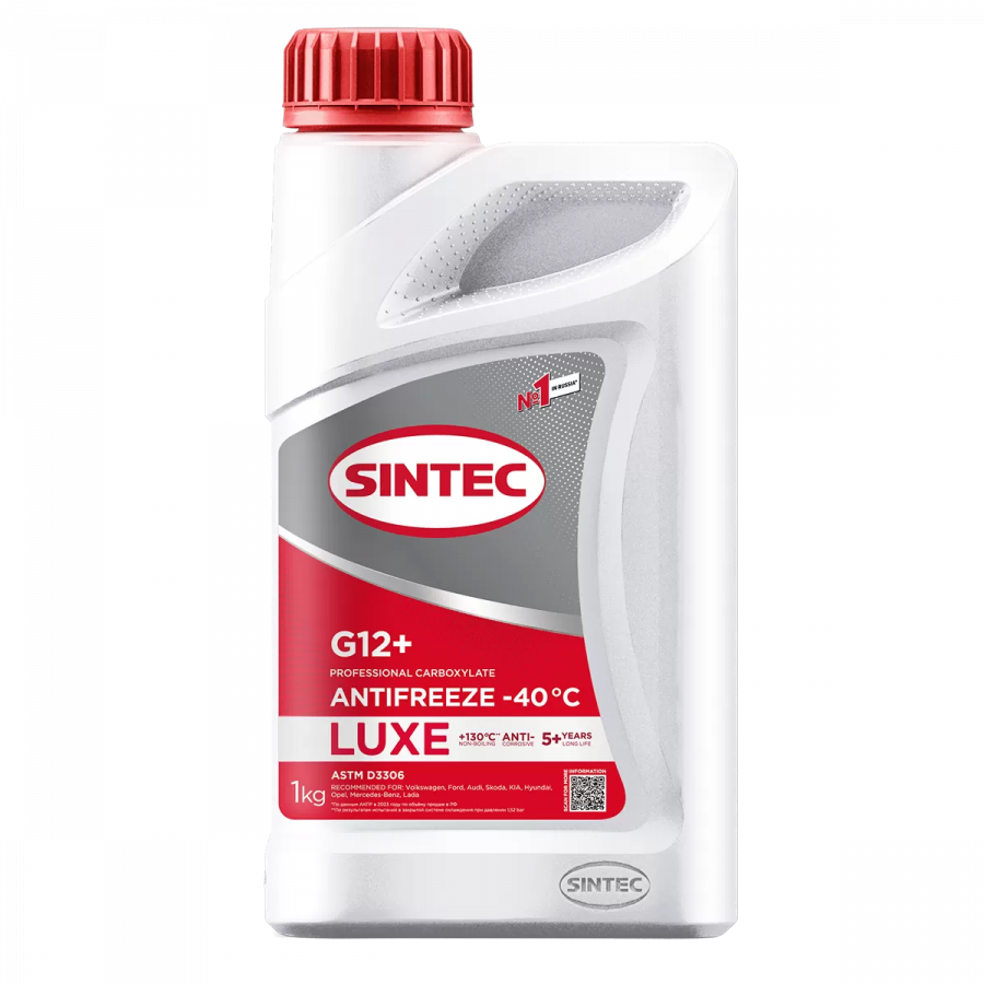 Sintec Antifreeze Luxe G12+ red -40 °С, 1кг